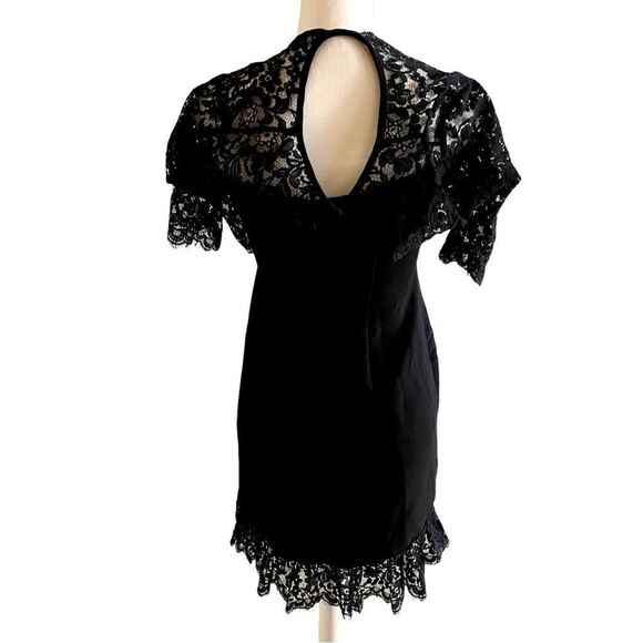 Black Lace Dress Size Medium - Picture 2 of 6